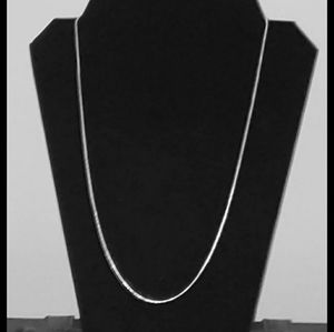 Sterling Silver Snake Chain 24": NEW